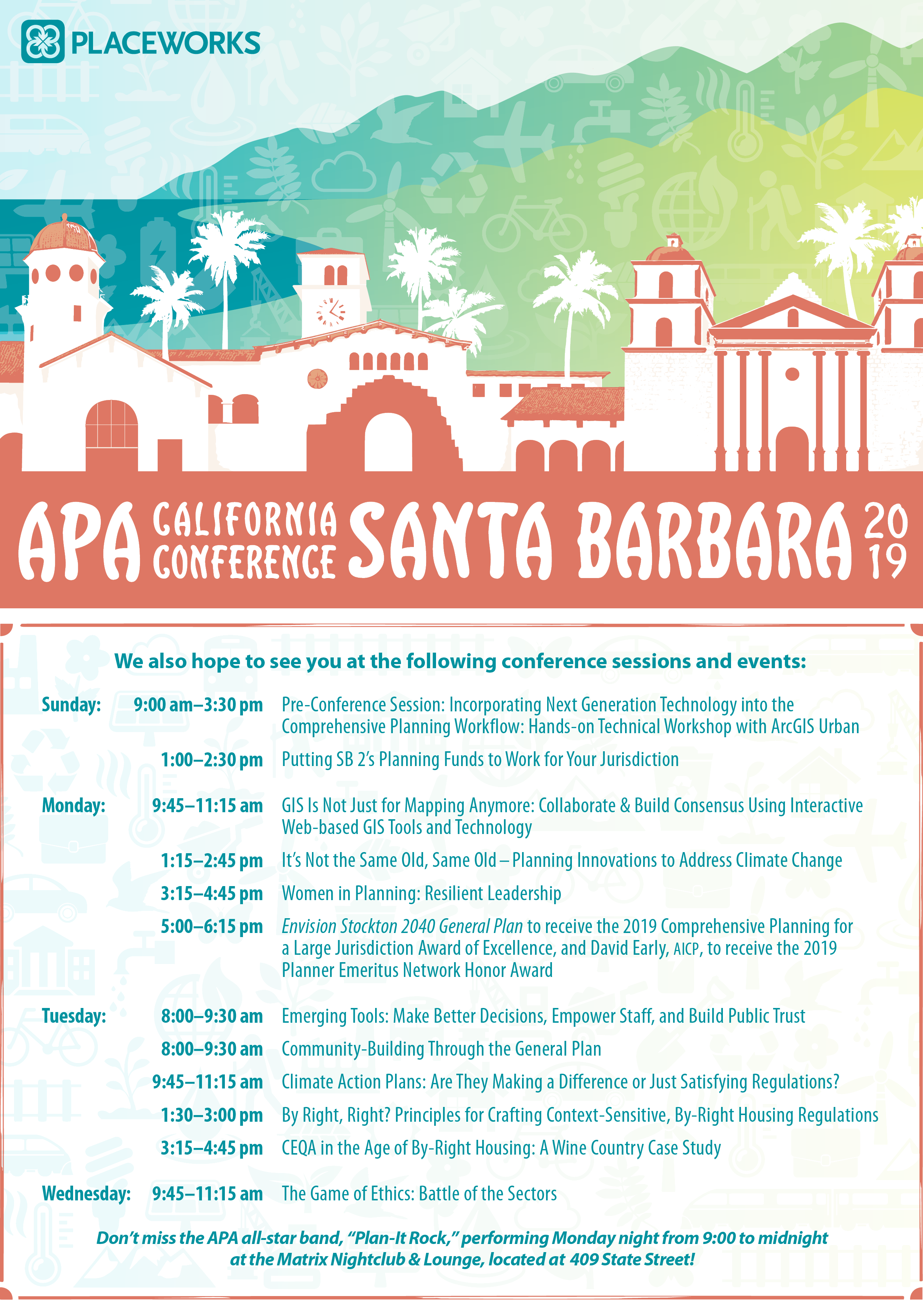 2019 APA California Conference in Santa Barbara Placeworks, Inc.